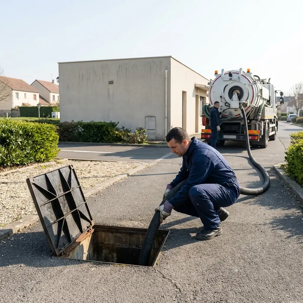 Notre processus technique de pompage et nettoyage