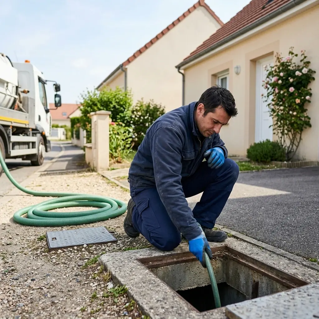 Comment se déroule la vidange à Villiers-Saint-Frédéric ?