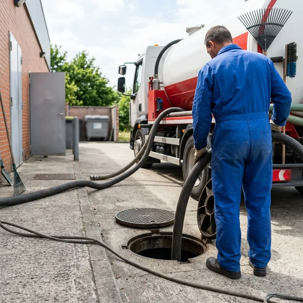 Une technique de pompage et nettoyage rigoureuse