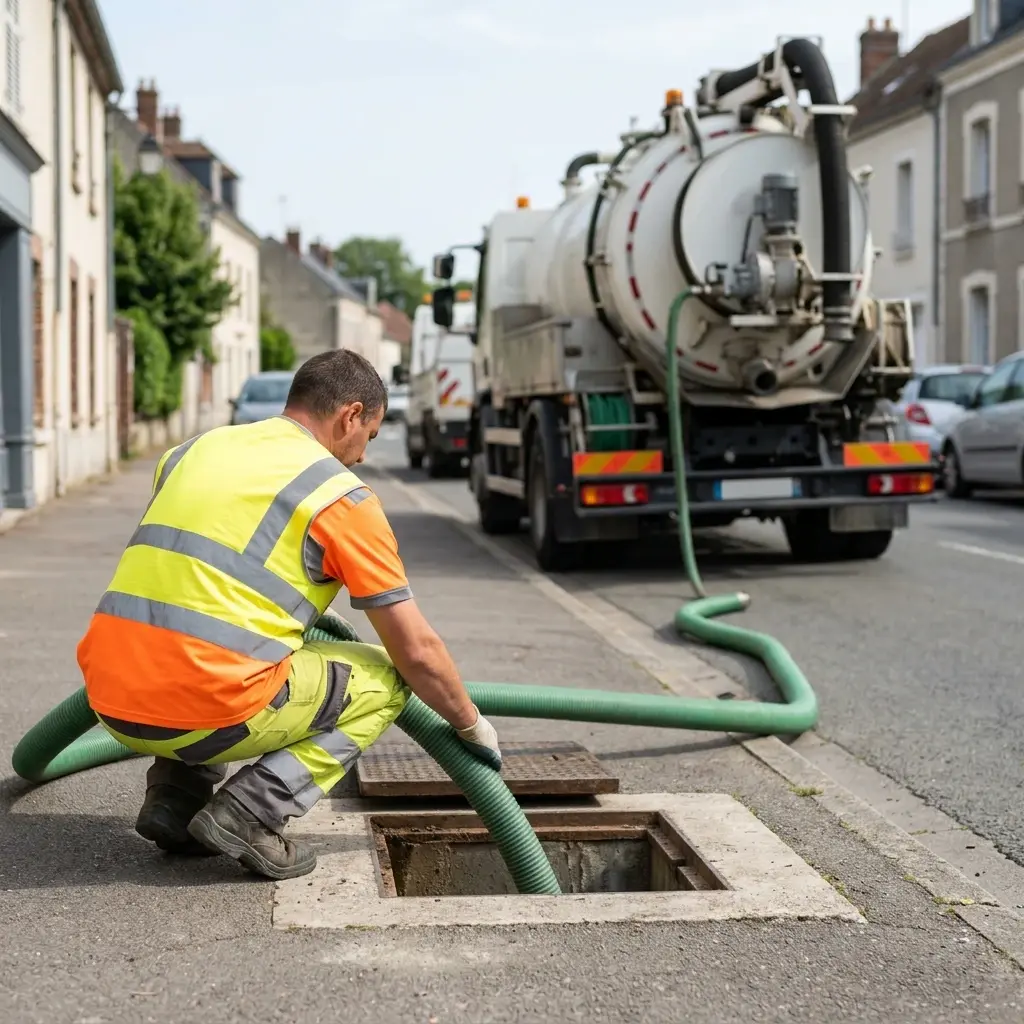 Comment se déroule la vidange à Allainville ?