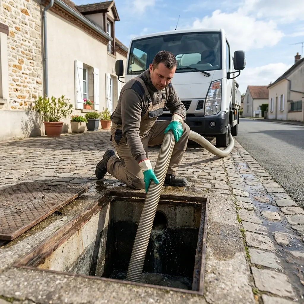 Comment se déroule la vidange à Prunay-en-Yvelines ?