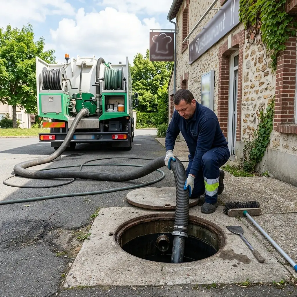 Comment se déroule la vidange à Saint-Martin-de-Bréthencourt ?