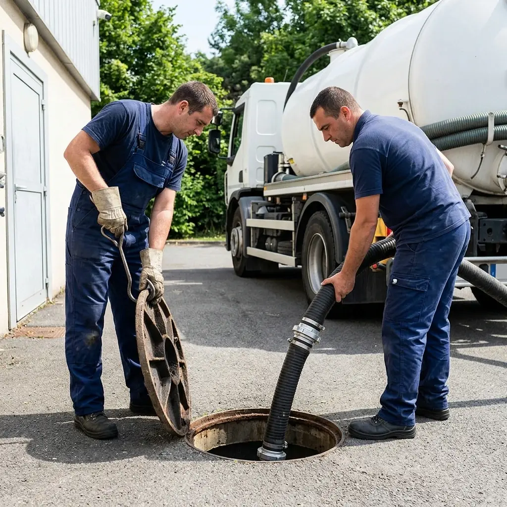 Une technique de pompage et nettoyage rigoureuse