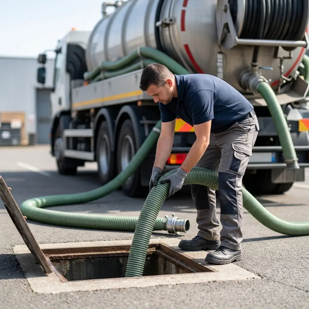 Une technique de pompage et nettoyage rigoureuse