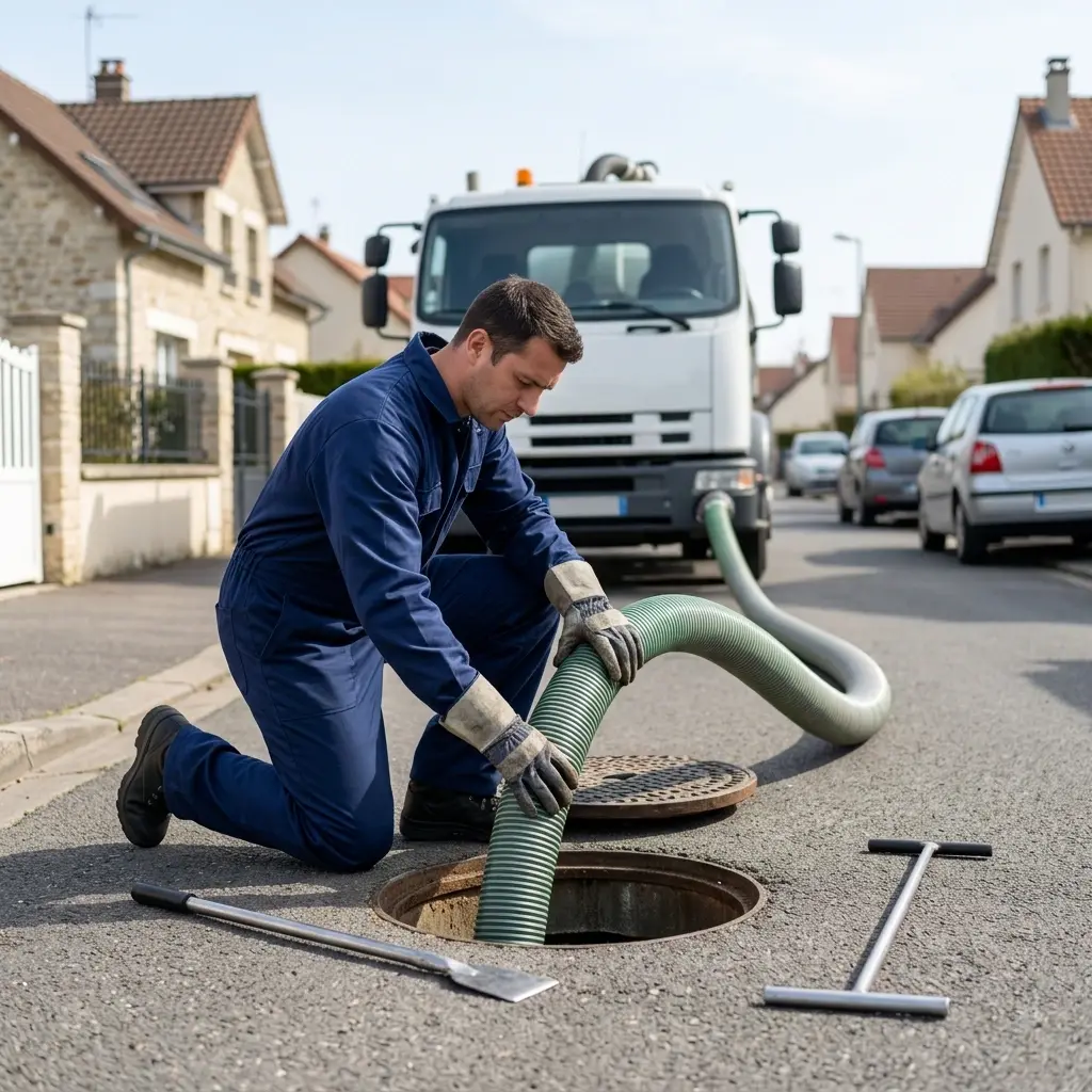 Comment se déroule la vidange à Rosny-sur-Seine ?