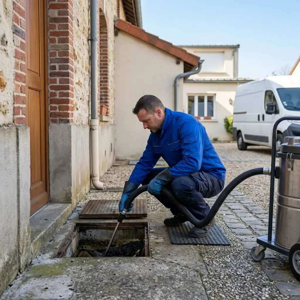 Comment se déroule la vidange à Mantes-la-Ville ?