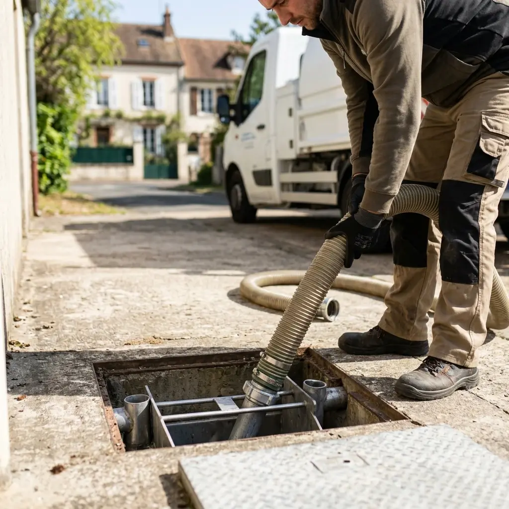 Comment se déroule la vidange à Évecquemont (78740) ?