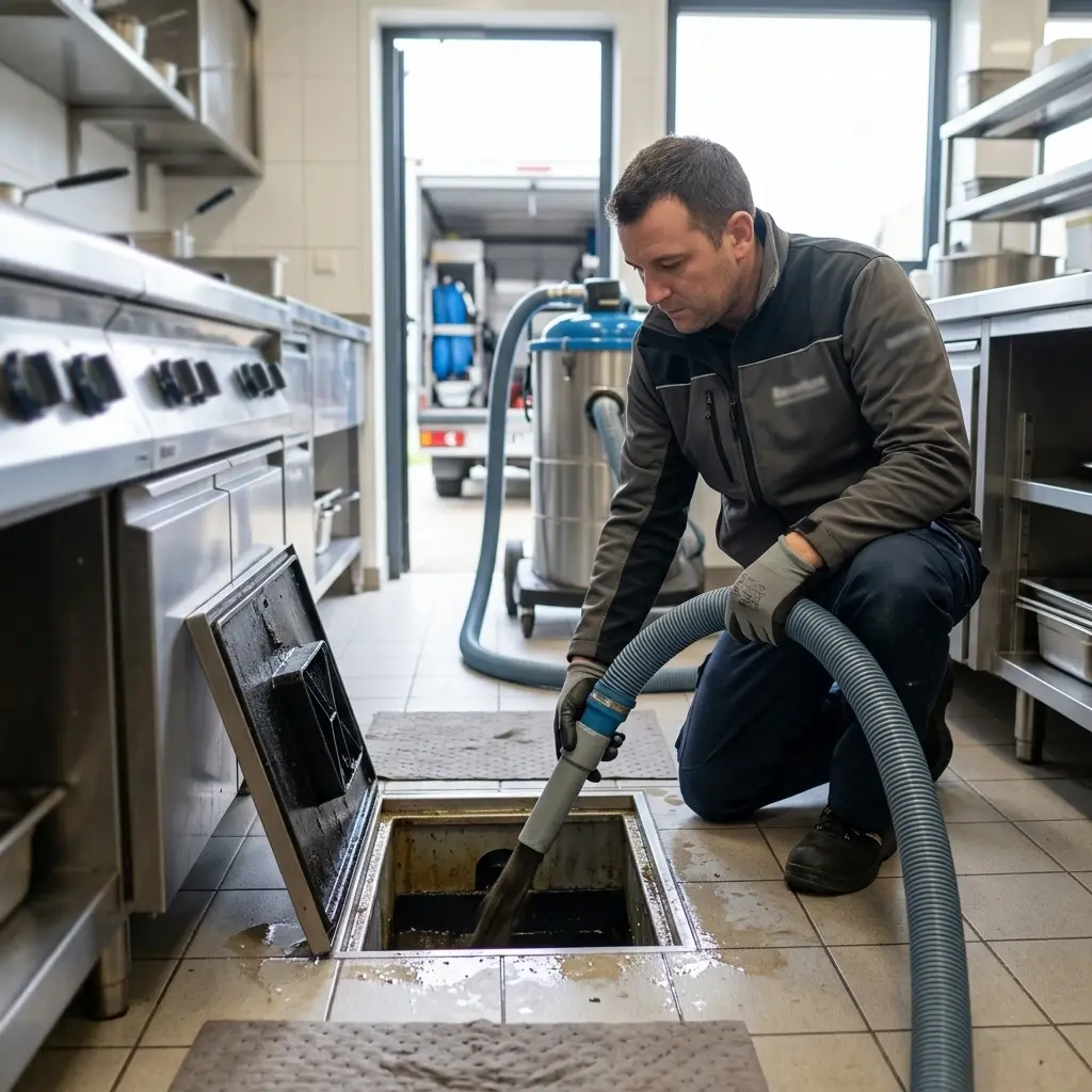 Une technique de pompage et nettoyage rigoureuse