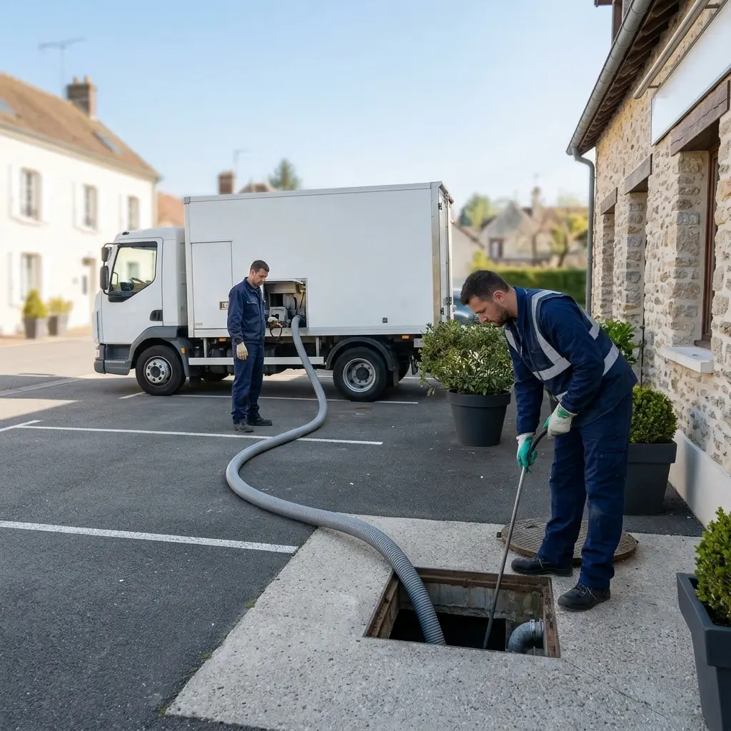 Comment se déroule la vidange à Thoiry ?