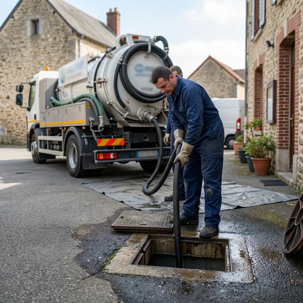 Vidange Bac à Graisse Mulcent (78790)