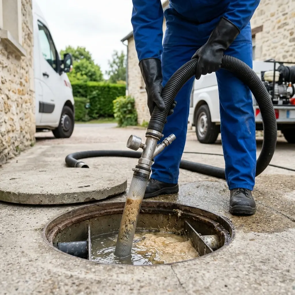 Comment se déroule la vidange de votre bac à Béhoust ?