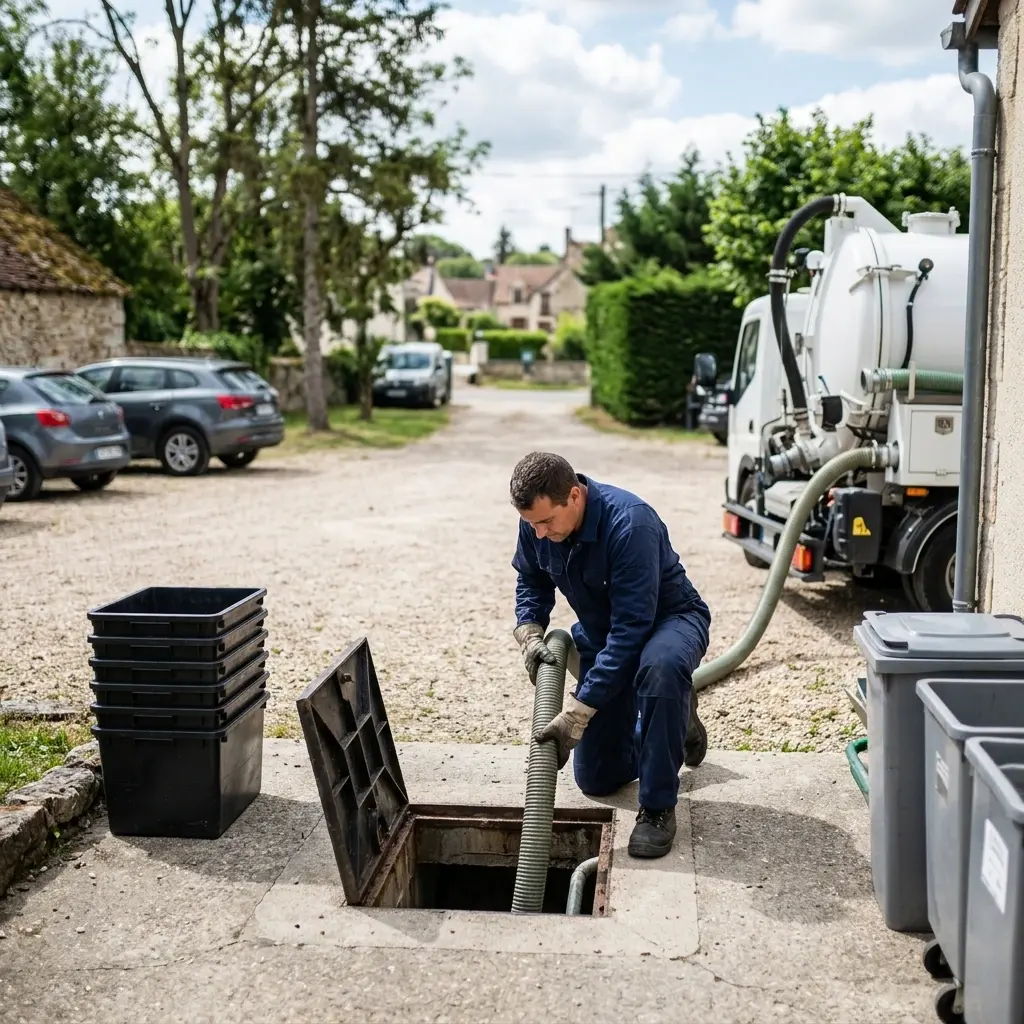 Une technique de pompage et nettoyage rigoureuse