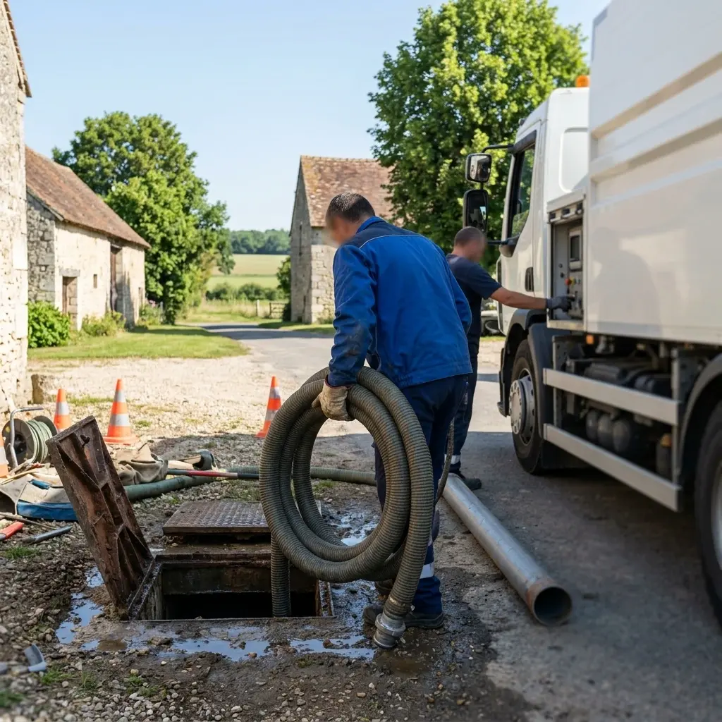 Comment se déroule la vidange à La Queue-les-Yvelines ?