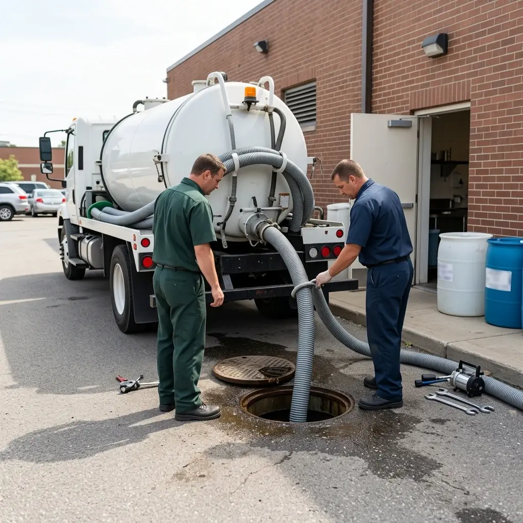 Comment se déroule la vidange de bac à graisse à Ormoy-la-Rivière ?