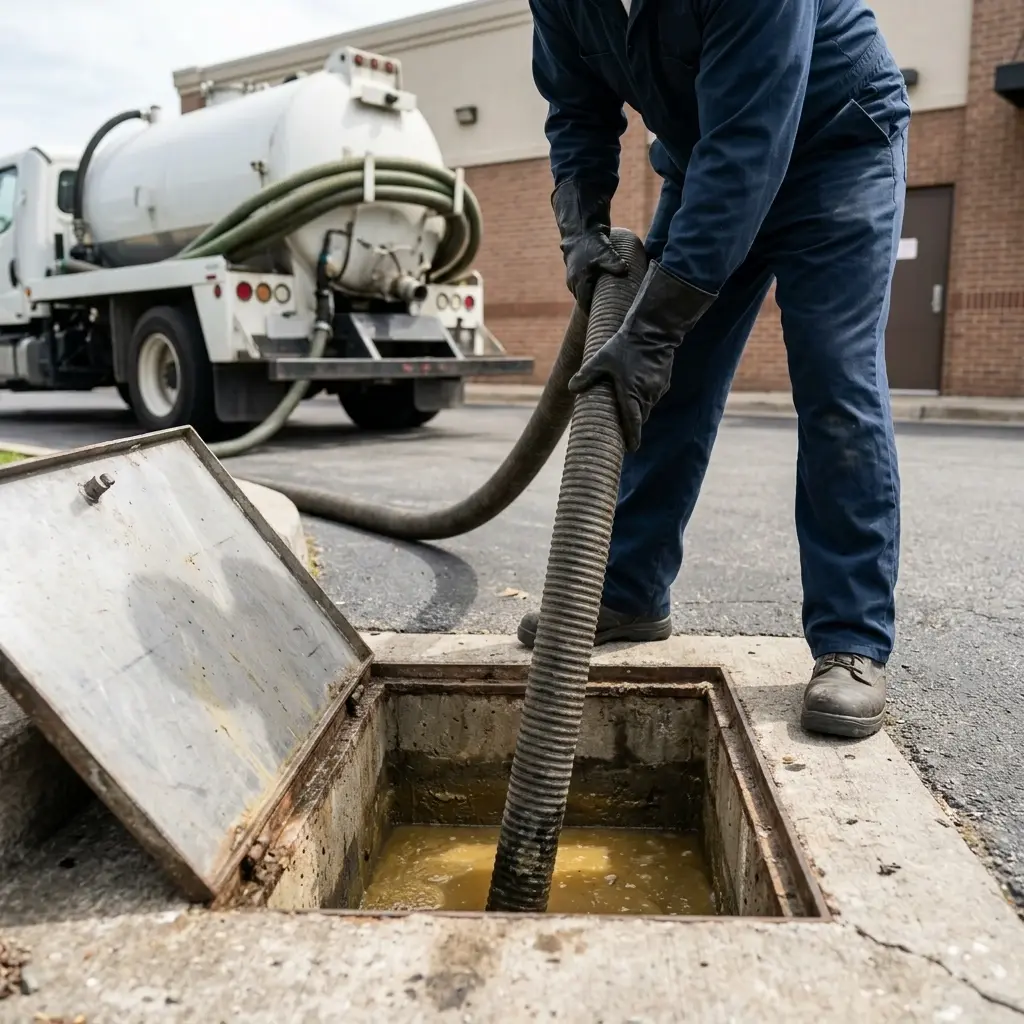 Comment se déroule la vidange de bac à graisse à Saulx-les-Chartreux ?