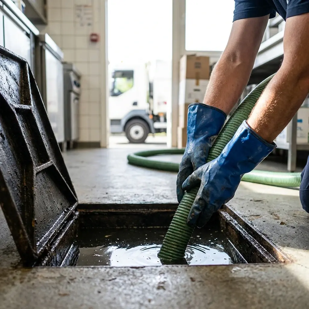 Une technique de pompage et nettoyage rigoureuse