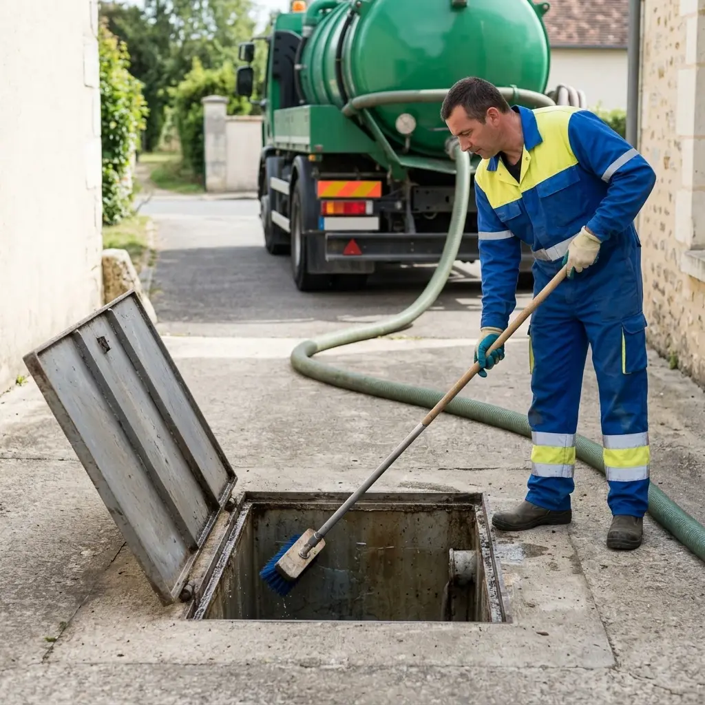 Comment se déroule la vidange à Moigny-sur-École ?