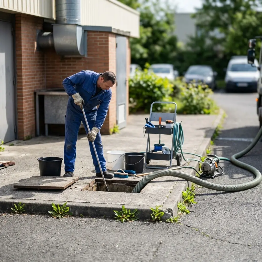 Une technique de pompage et nettoyage rigoureuse