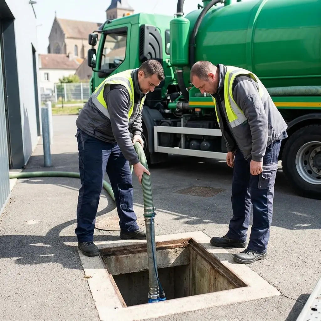 Un pompage technique et un nettoyage en profondeur