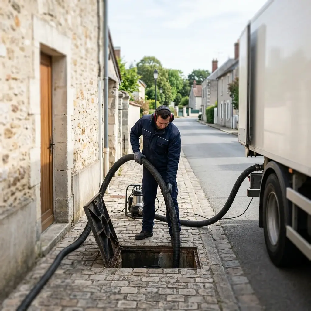 Comment se déroule la vidange de bac à graisse à Boissy-le-Cutté ?