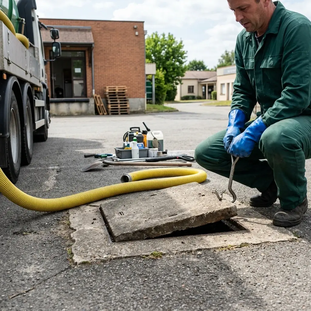 Une technique de pompage et nettoyage rigoureuse