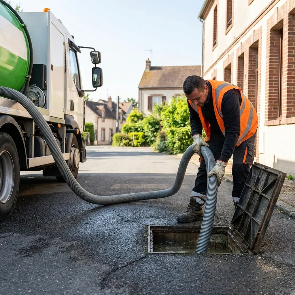 Comment se déroule la vidange à Briis-sous-Forges ?