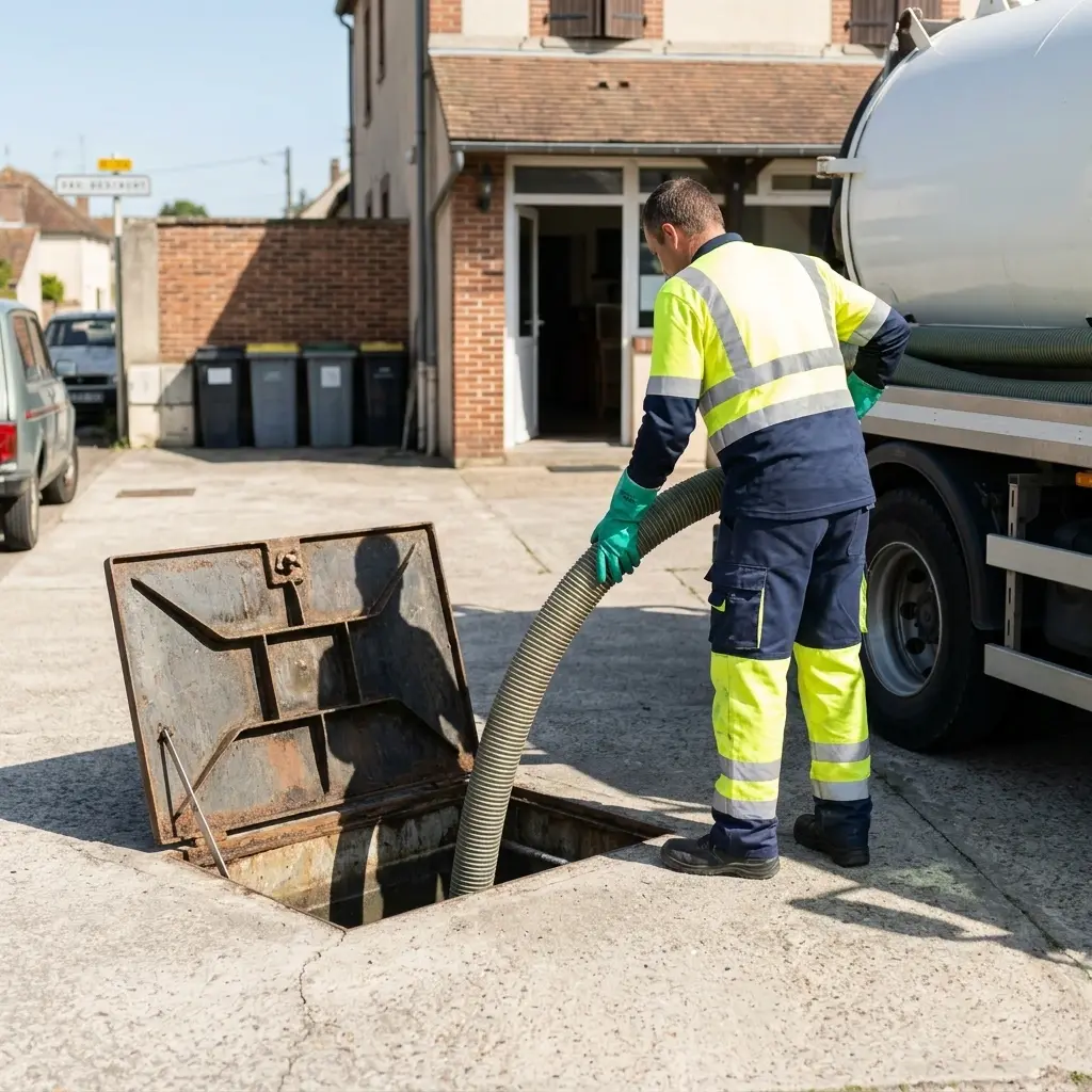 Comment se déroule la vidange à Vaugrigneuse ?