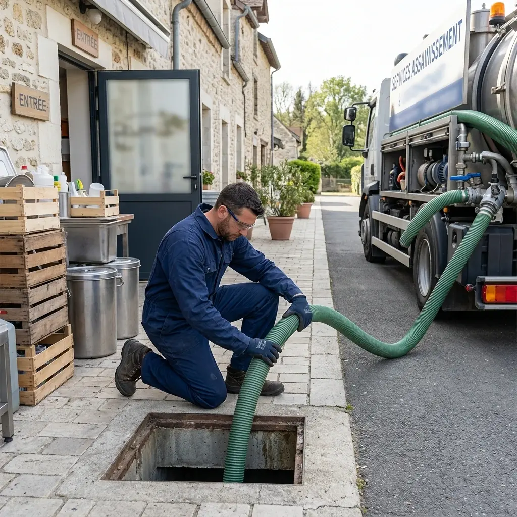 Comment se déroule la vidange à Saint-Yon ?