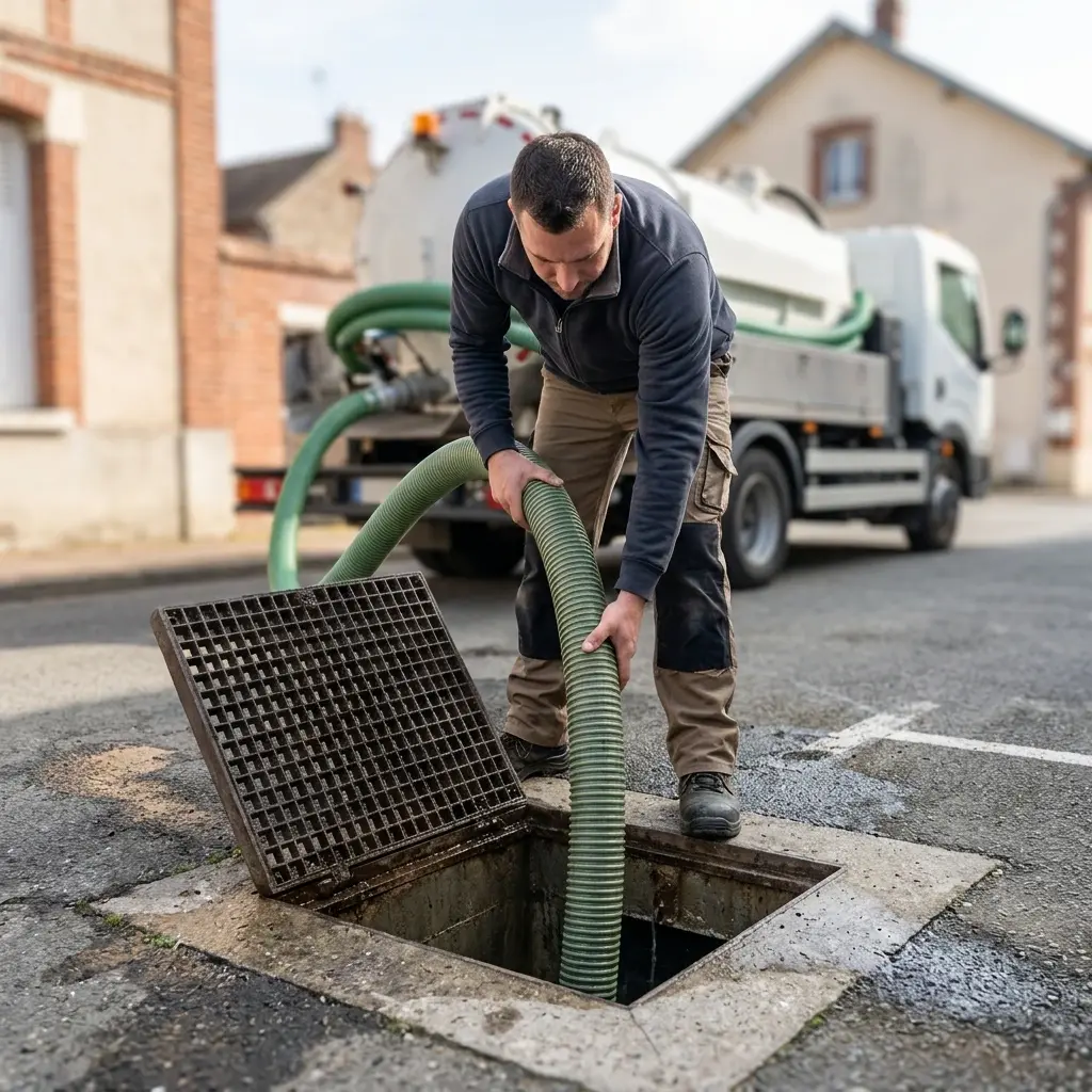 Comment se déroule la vidange de votre bac à Vert-le-Petit ?