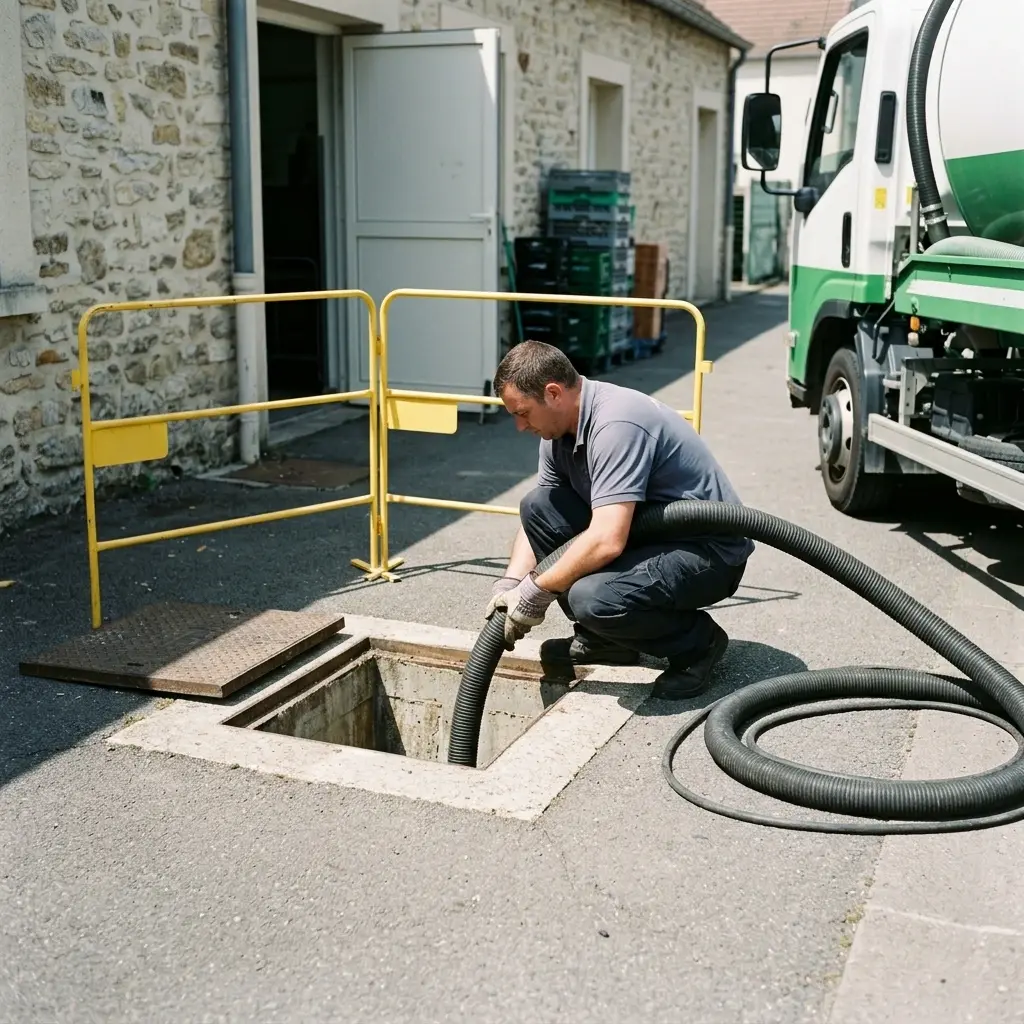 Une technique de pompage et nettoyage rigoureuse