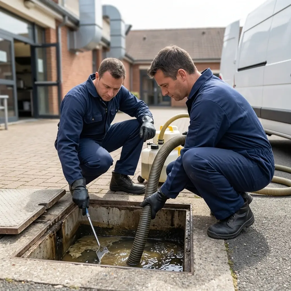 Une technique de pompage et nettoyage professionnelle