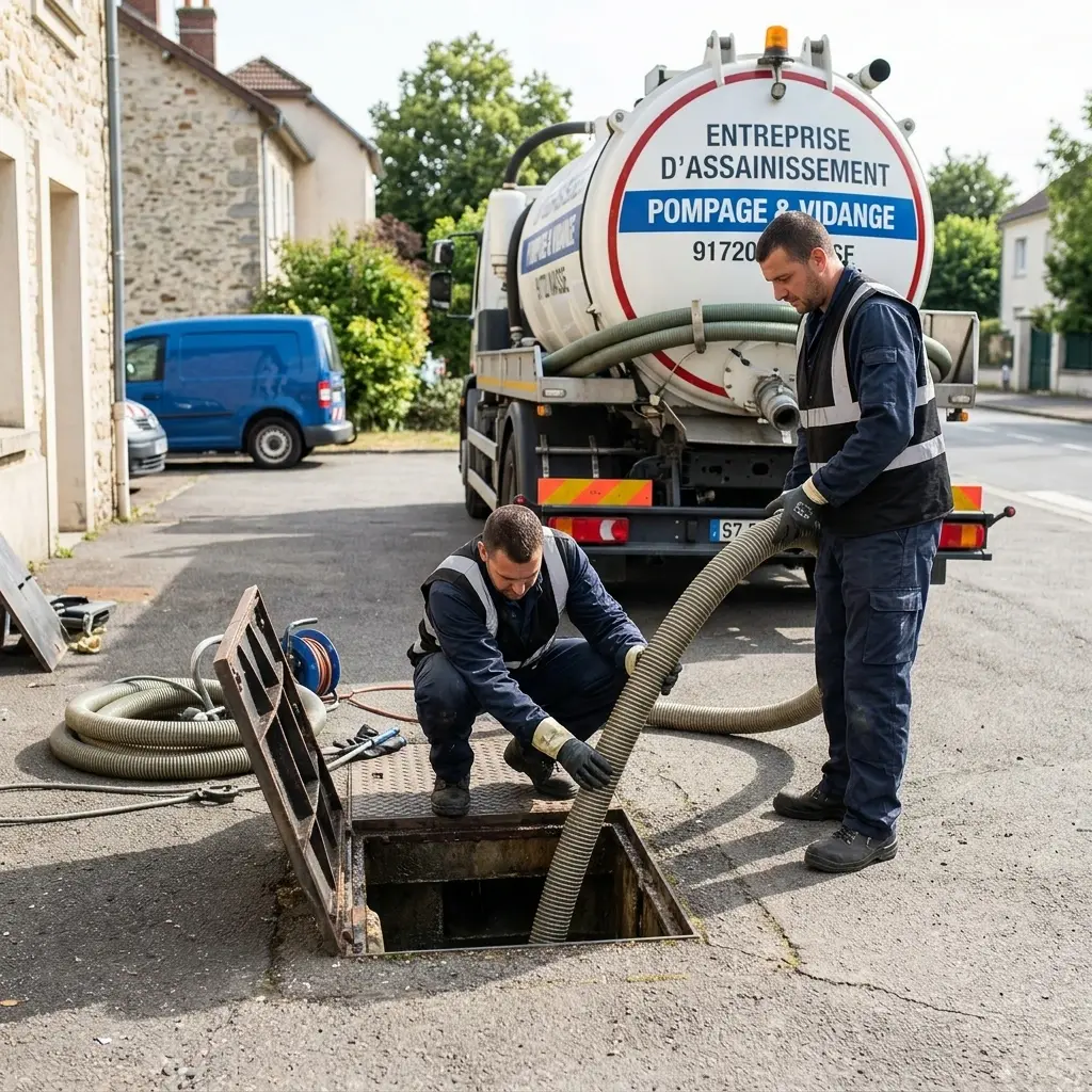 Comment se déroule la vidange à Maisse (91720) ?