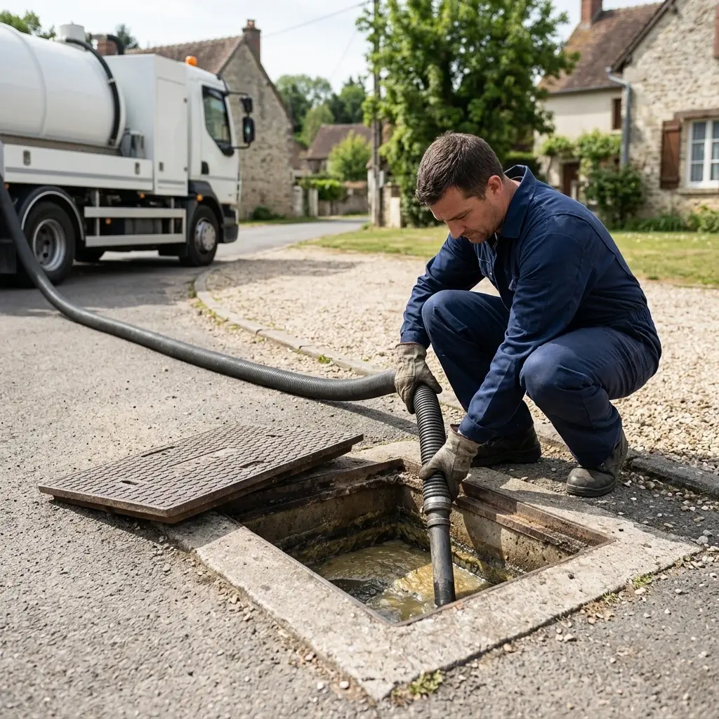 Comment se déroule la vidange à Chalou-Moulineux ?