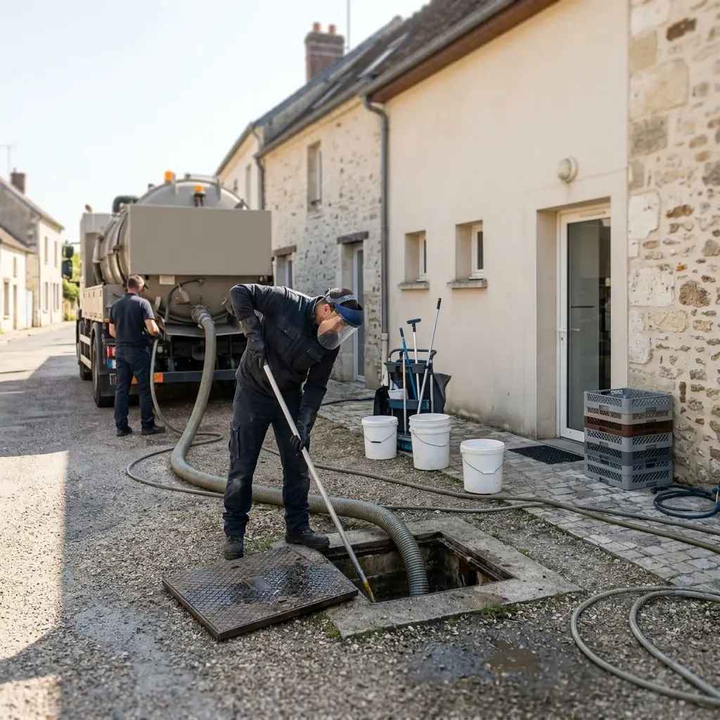 Une technique de pompage et nettoyage rigoureuse