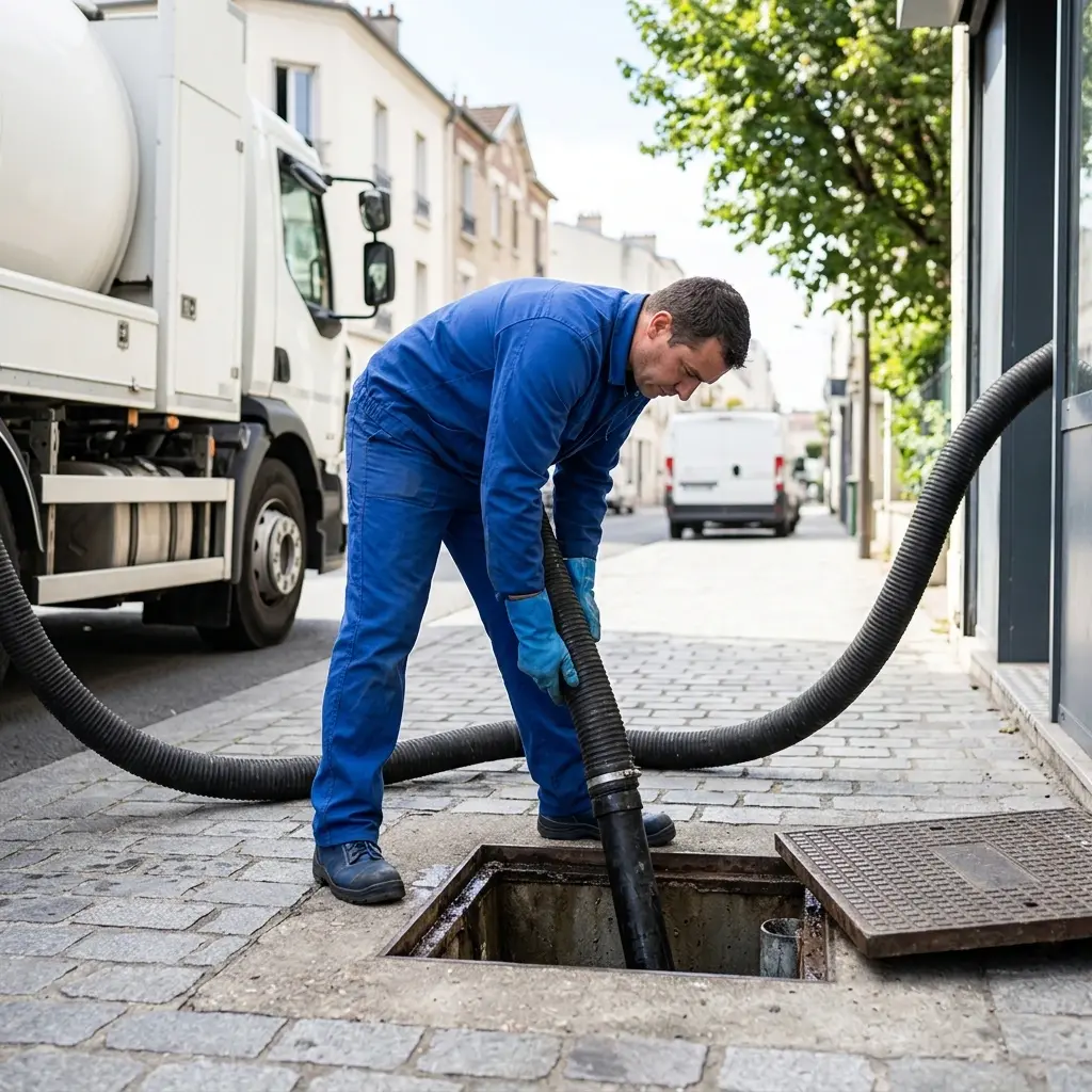 Comment se déroule la vidange de bac à graisse à Clichy ?