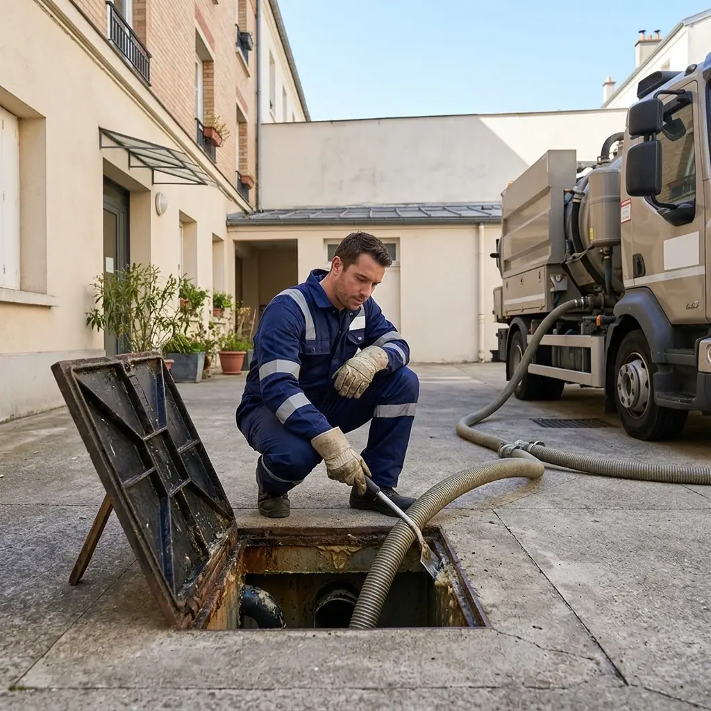 Une technique de pompage et nettoyage rigoureuse