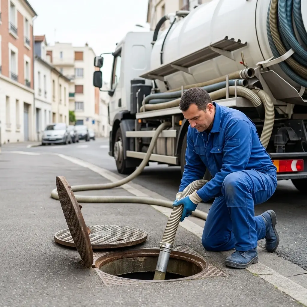 Comment se déroule la vidange de bac à graisse à Montrouge ?
