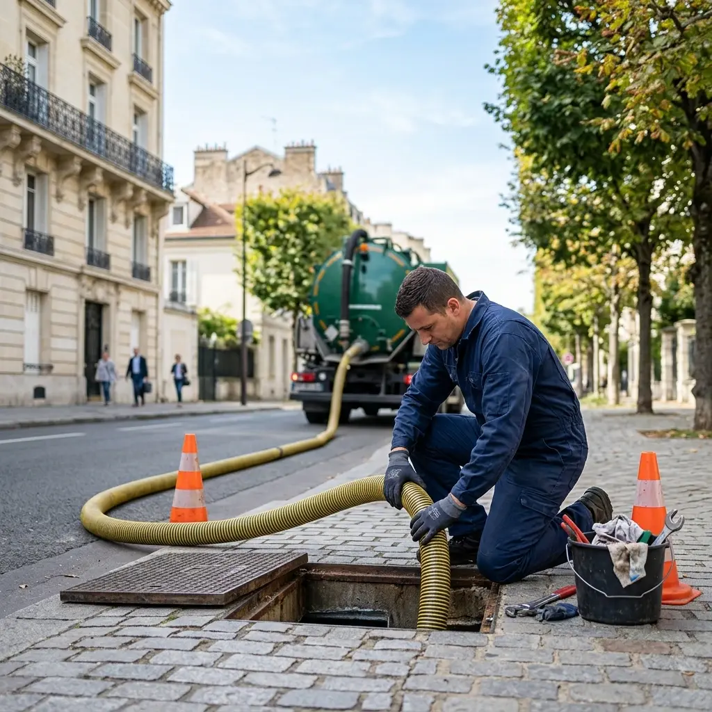 Une technique de pompage et nettoyage rigoureuse