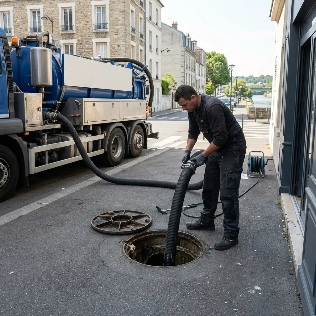 Comment se déroule la vidange à Saint-Cloud ?