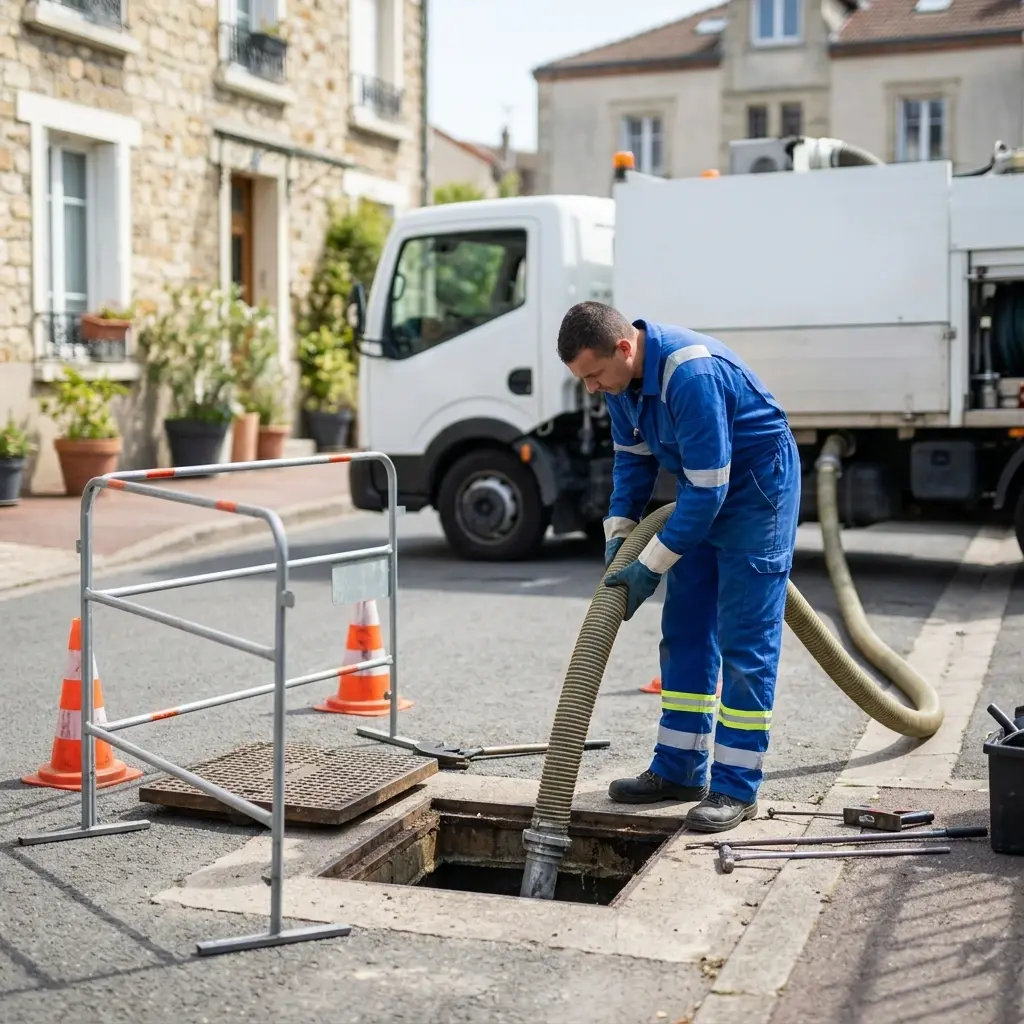 Comment se déroule la vidange à La Garenne-Colombes ?