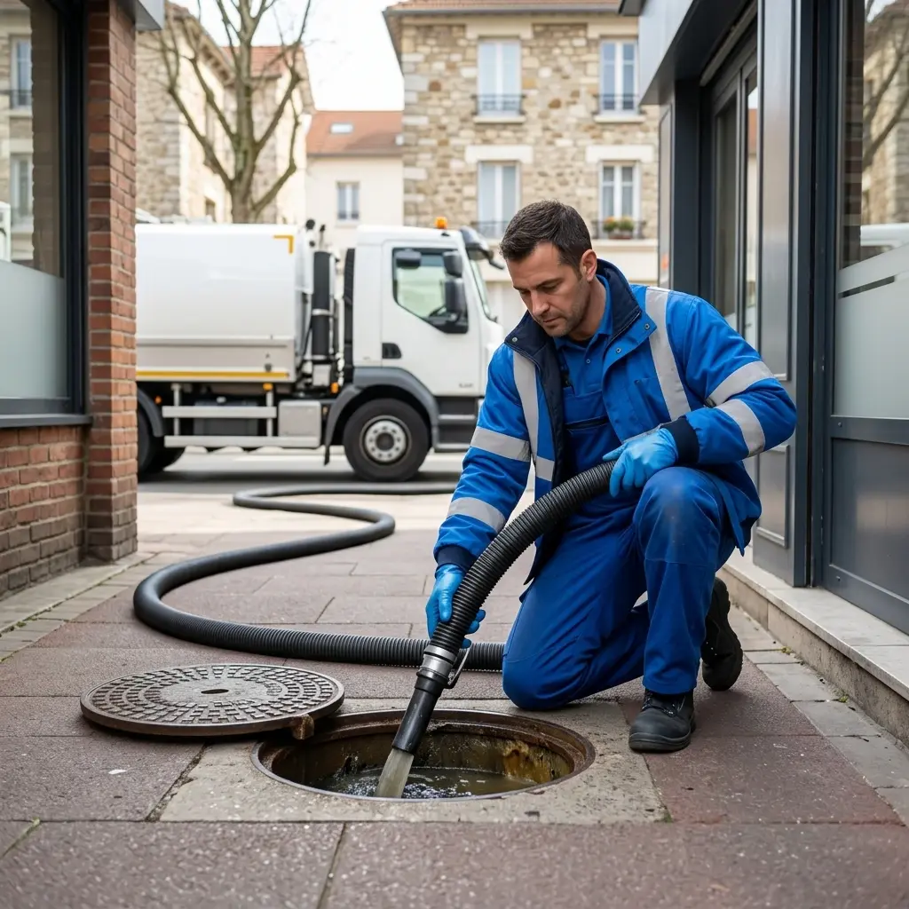 Expertise en vidange de bac à graisse à Bois-Colombes