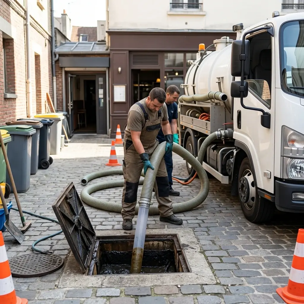 Comment se déroule la vidange à Colombes ?