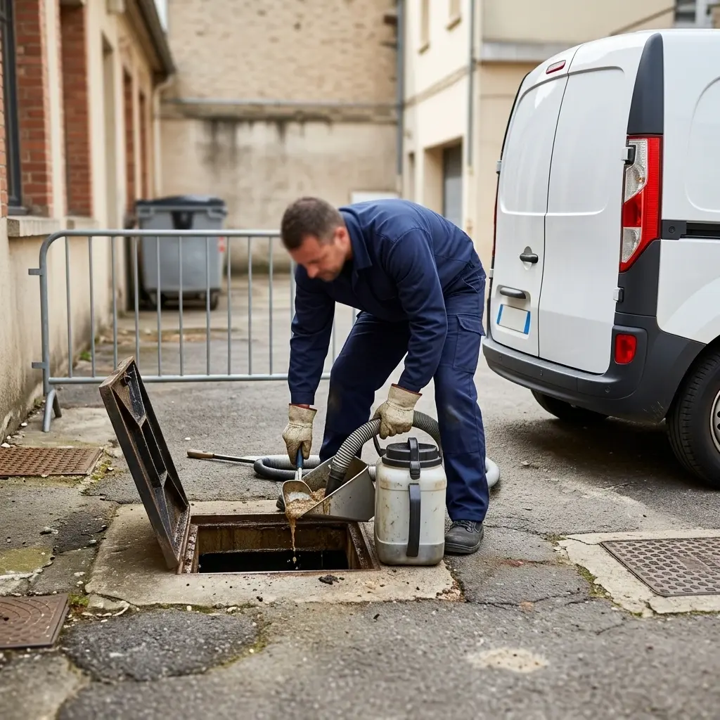 Comment se déroule la vidange de bac à graisse à Noisy-le-Grand ?