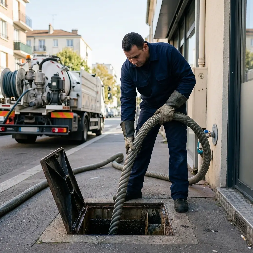 Comment se déroule la vidange de bac à graisse à Bagnolet ?