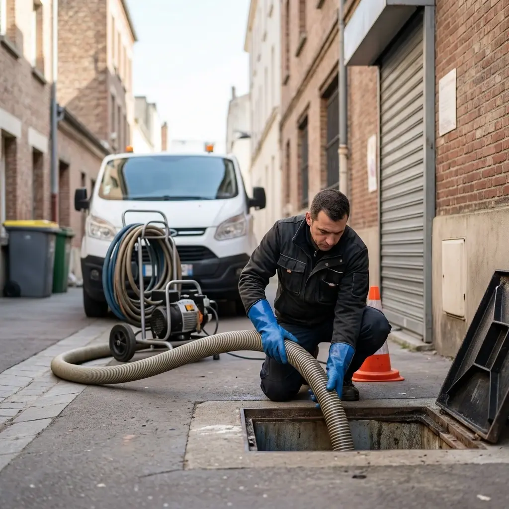 Comment se déroule la vidange de bac à graisse à Aubervilliers ?