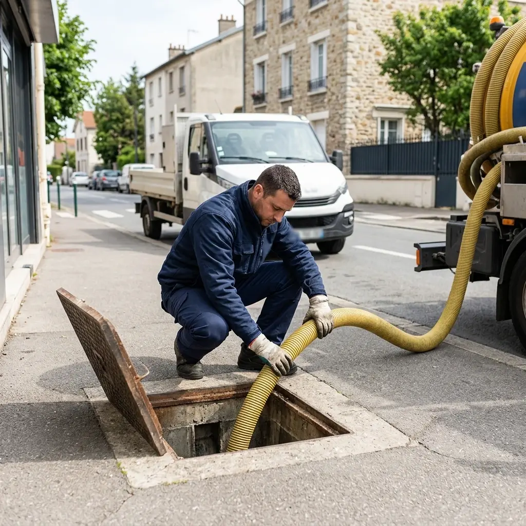 Comment se déroule la vidange de bac au Raincy ?