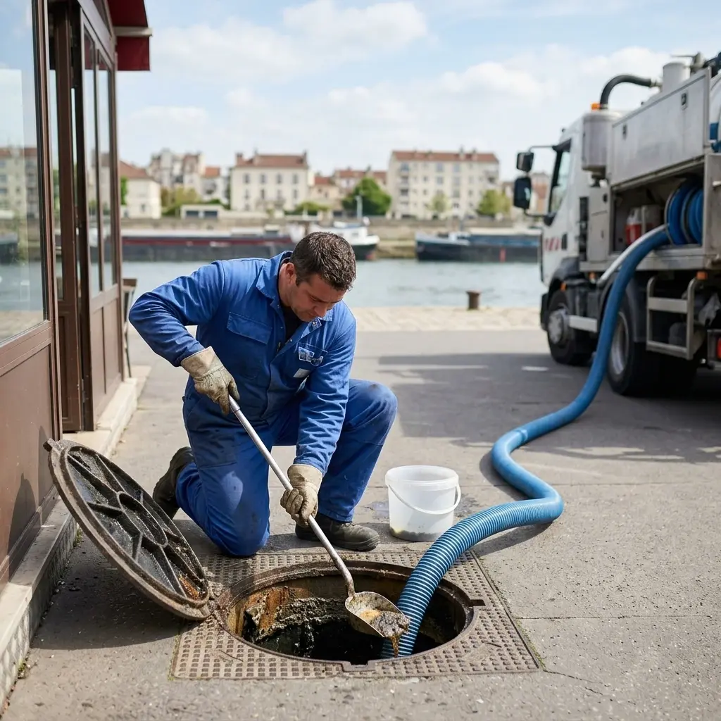 Une technique de pompage et nettoyage rigoureuse
