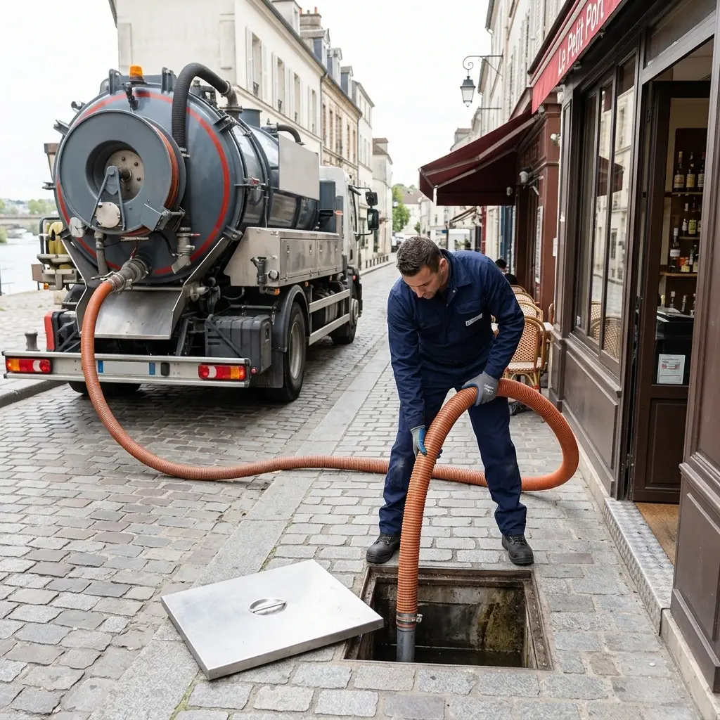Prévenir l'obstruction de vos bacs à graisse à L'Île-Saint-Denis