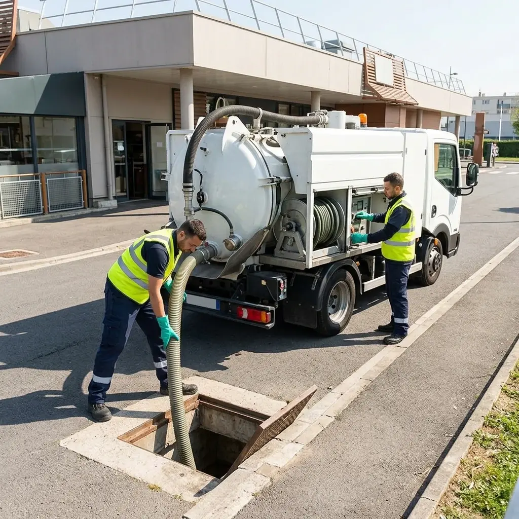 Comment se déroule la vidange de bac à graisse à Pantin ?