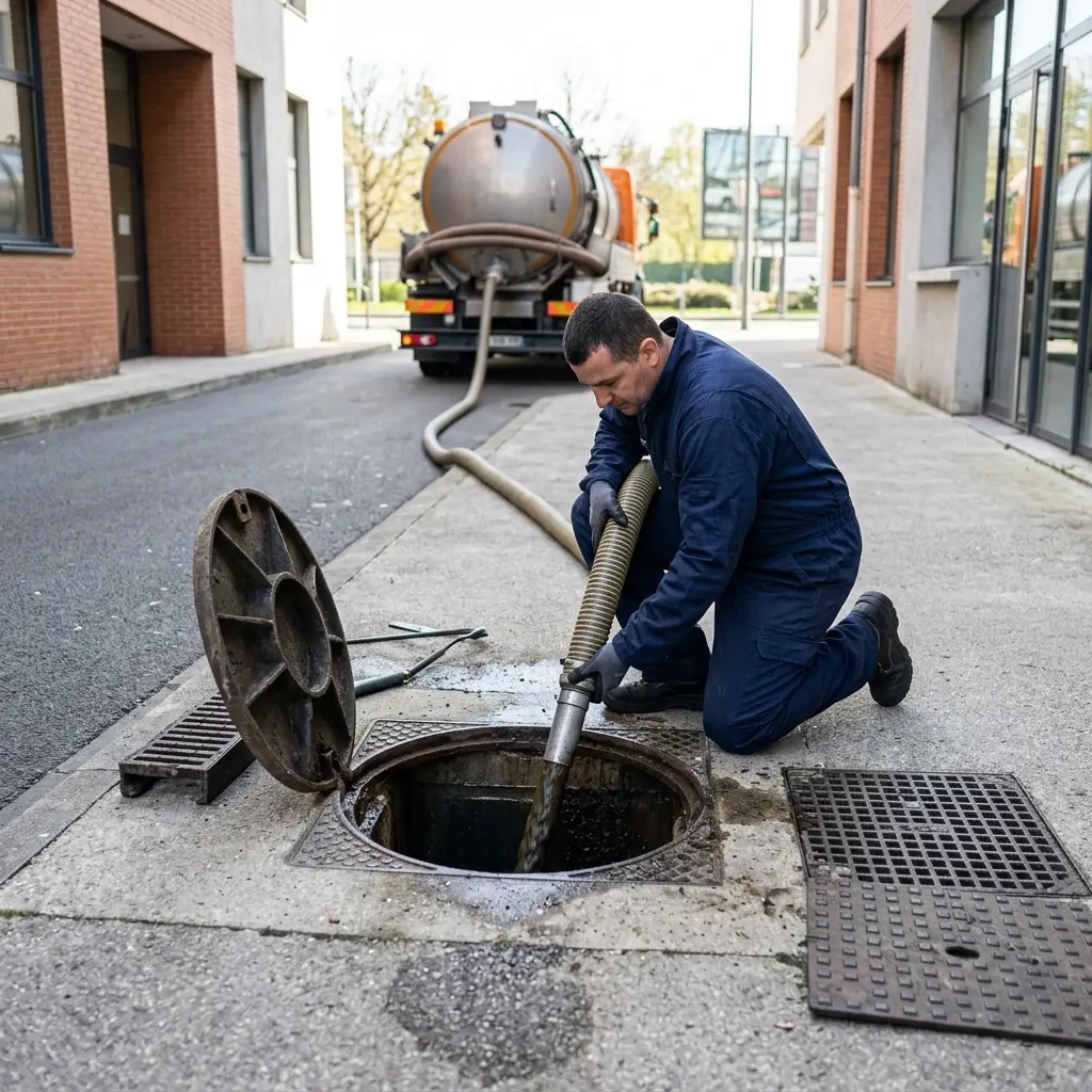 Notre approche technique pour le pompage des graisses